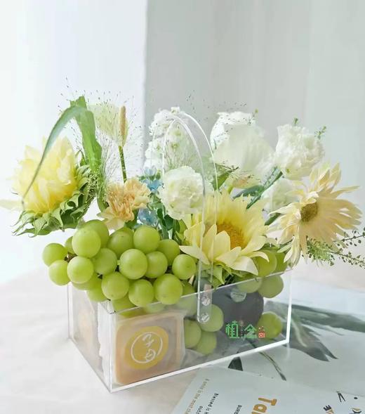 亚克力手提花篮 商品图0