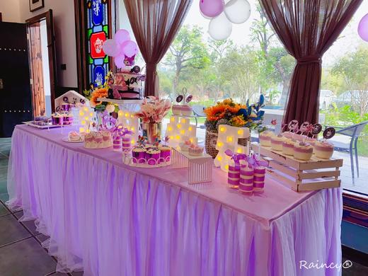 紫色系列甜品台 商品图3