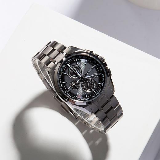 西铁城/CITIZEN空中之鹰舒博钛光动能电波对时男表AT8044-56E 商品图3