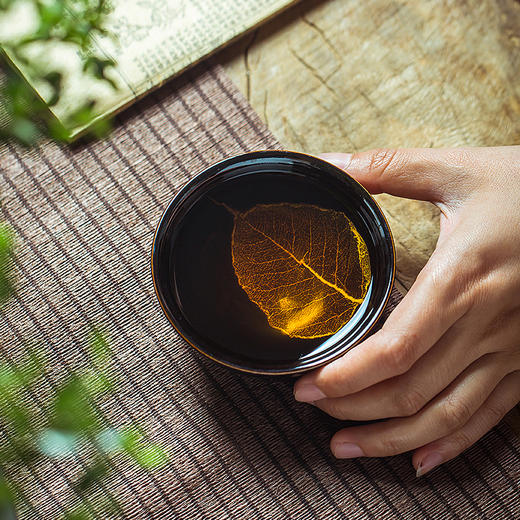 非白造物 高端茶器 菩提叶茶杯 商品图0