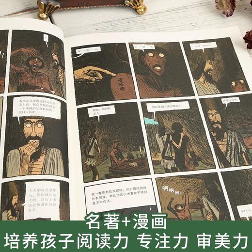 (仓发) 鲁滨逊漂流记(全3册漫画本)/长江文艺出版社/[英]丹尼尔·笛福，原[法]/9787570214457 商品图5