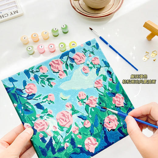 DIY数字风景油画20CM 商品图1
