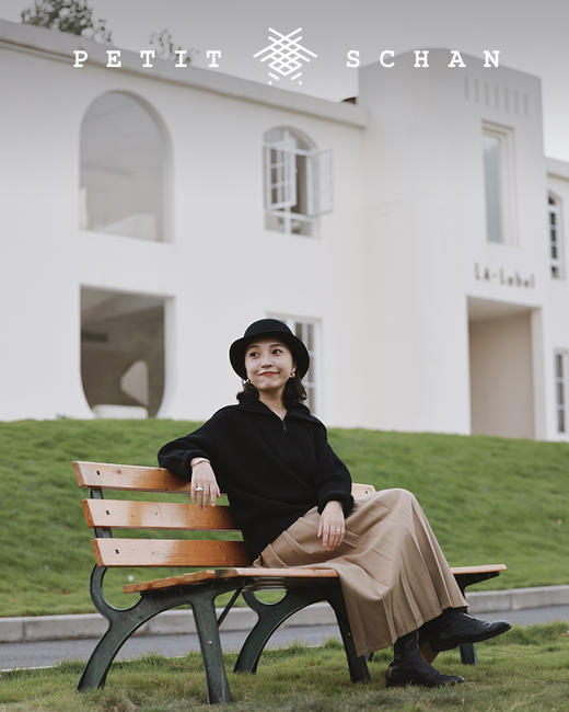 PETIT SCHAN小闪 CLO#122 Autumn dance秋舞 日本进口羊毛混纺面料法式经典压褶百褶裙 商品图6