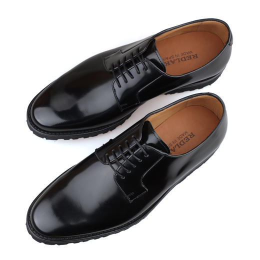 断码特价44码——西班牙原产男士德比正装鞋拿破仑NAPOLEON II-黑色(超轻舒适款) 商品图8