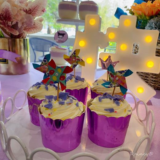 紫色系列甜品台 商品图5