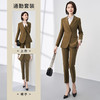 【上衣+裤子】罗蒙春秋双排扣女士西服套装职业OL商务正装两件套女 商品缩略图2