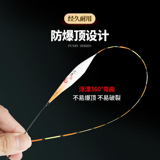 （赛事同款）佳钓尼伏魔纳米鱼漂套装抗走水钓浅水鲫鱼浮漂鲤鱼加粗醒目高灵敏 商品图1