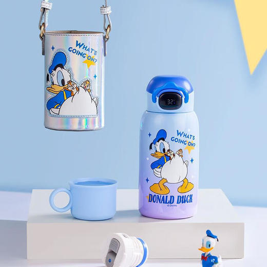 迪士尼温度显示双盖保温杯水壶  620ML  SY 商品图4