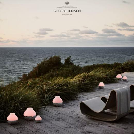 Georg Jensen乔治杰生北欧简约风户外防风落地式烛台摆件装饰礼品 商品图3