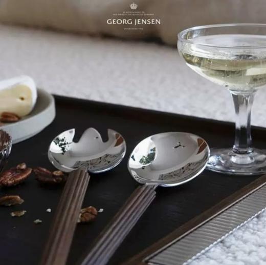 Georg Jensen乔治杰生北欧沙拉搅拌餐具组合套装公用餐具刀叉汤匙 商品图2