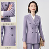 【新品推荐】罗蒙上衣+裤子女式西服套装简约时尚商务百搭两件套女 商品缩略图4