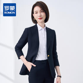 【新品热卖】罗蒙西服上衣+西裤女士西服套装亲肤透气商务两件套女