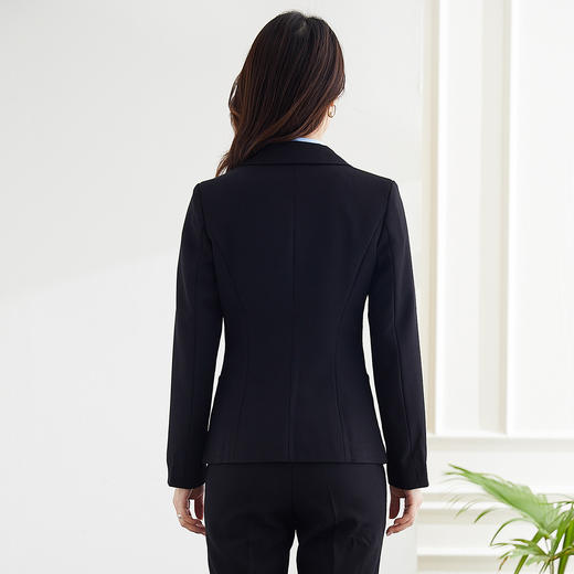 【西服外套+西裤】罗蒙秋季新款女士套装职业OL商务通勤两件套女 商品图1