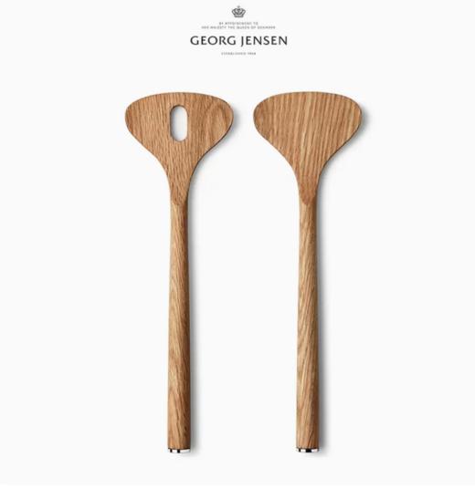 Georg Jensen乔治杰生北欧沙拉搅拌餐具组合套装公用餐具刀叉汤匙 商品图4