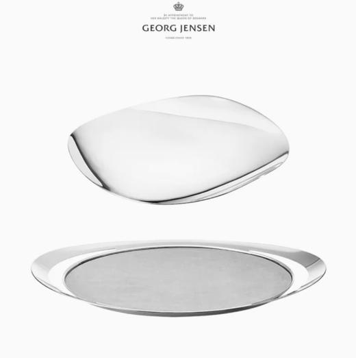 Georg Jensen乔治杰生北欧现代风下午茶餐具托盘客厅水果盘摆件 商品图4