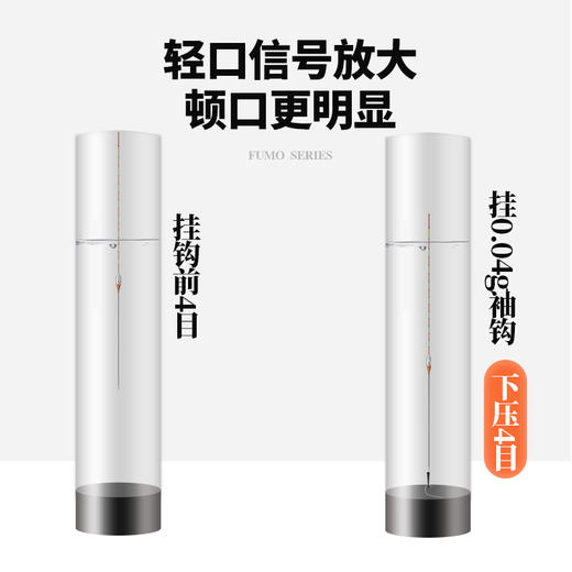 （赛事同款）佳钓尼伏魔纳米鱼漂套装抗走水钓浅水鲫鱼浮漂鲤鱼加粗醒目高灵敏 商品图3