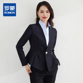 【西服上衣+西裤】罗蒙秋季新款女士套装商务通勤职业正装两件套女