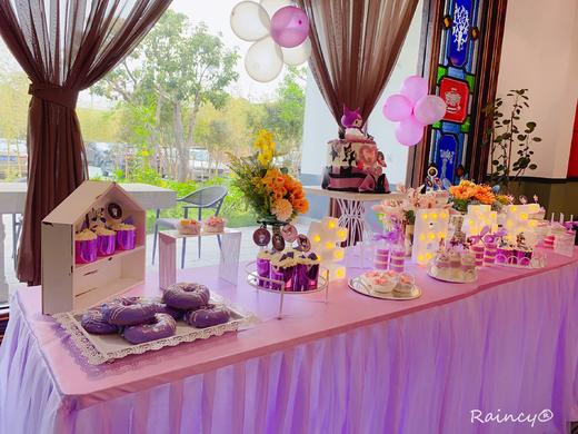 紫色系列甜品台 商品图1