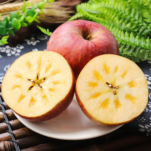 【果蔬精选】四川盐源丑苹果 长得丑吃着甜 糖心苹果18甜 肉质细密松脆多汁 不打蜡自带清香 安全放心还好吃 商品图0