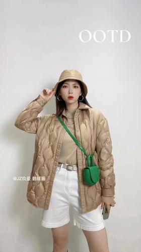 3F玖姿鹅绒轻薄款羽绒服