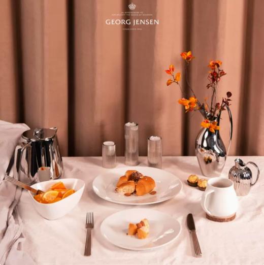 Georg Jensen乔治杰生北欧碗碟套装家用轻奢陶瓷西餐浅盘餐具摆件 商品图1