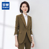 【上衣+裤子】罗蒙春秋双排扣女士西服套装职业OL商务正装两件套女 商品缩略图0