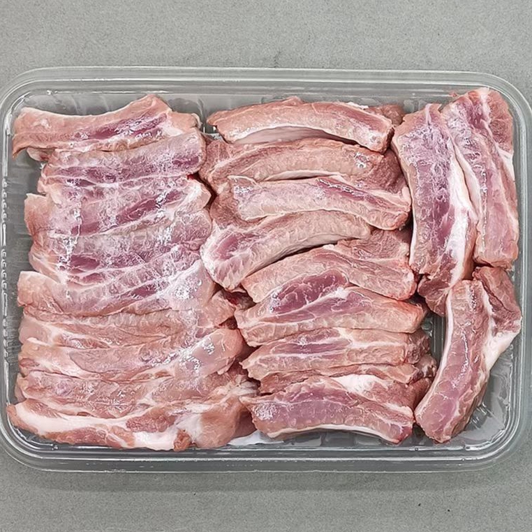 黑猪~冷鲜精肋排【1公斤】