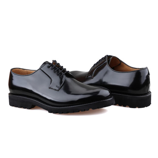 断码特价44码——西班牙原产男士德比正装鞋拿破仑NAPOLEON II-黑色(超轻舒适款) 商品图9