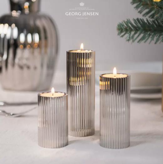 Georg Jensen乔治杰生轻奢北欧浪漫蜡烛光晚餐烛台摆件乔迁礼物 商品图0