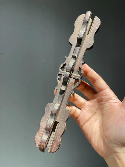 楠木雕密宗手持金刚杵，顺丰包邮 商品图5