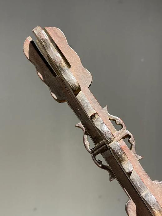 楠木雕密宗手持金刚杵，顺丰包邮 商品图2