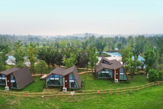 【邛崃#131号院】单房预定，独栋6房木屋，独立岛屿，草坪露营，烧烤BBQ！MMD 商品图4