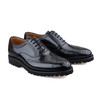 断码特价43码&46码——西班牙原产男士翼型雕花布洛克牛津正装鞋莫扎特 MOZART II-黑色(超轻舒适款) 商品缩略图4