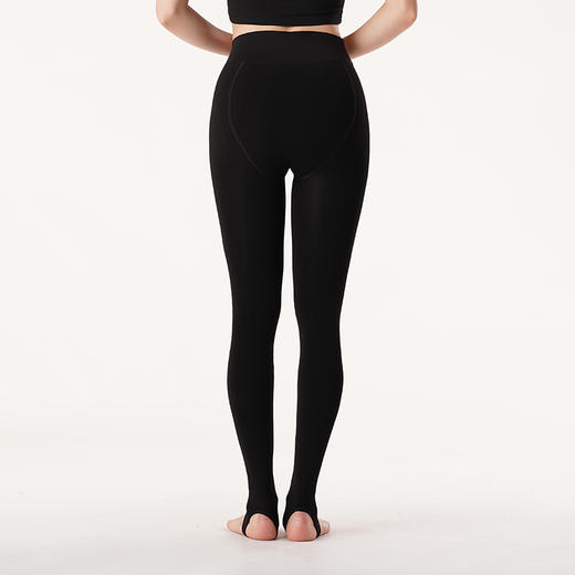 都市丽人基础系列强暖负15至负5度厚踩脚裤锦纶厚一体裤打底裤LG24B4 商品图2