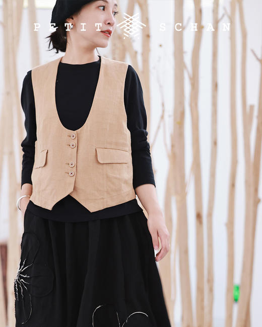 【经典款】PETIT SCHAN小闪 CLO#125 Basic Schan 基础闪 长绒棉基础款圆领长袖T恤 商品图5