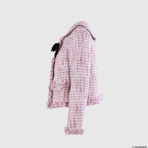 精致名媛压花边小香风外套 商品图1