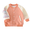 【活力萌趣棒球外套】新款春秋冬季中小童外套童装男女童单排扣长袖短款棒球服运动开衫 商品缩略图4