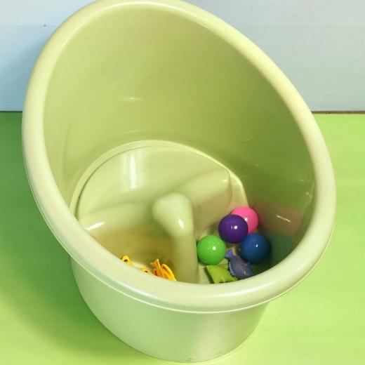 【春艺】儿童泡澡桶 游泳桶婴儿洗澡沐浴桶可坐家用加厚大号洗澡桶 商品图0