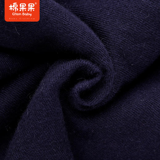 商场同款棉果果冬季男童保暖耐脏休闲时尚夹棉针织长裤M412200822723 商品图1