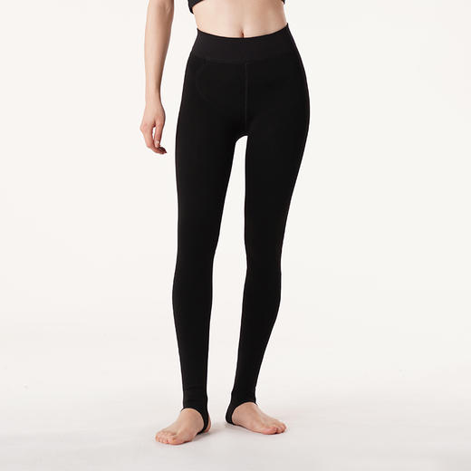 都市丽人基础系列强暖负15至负5度厚踩脚裤锦纶厚一体裤打底裤LG24B4 商品图0