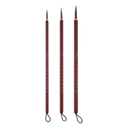 马利 狼毫国画勾线笔套装G1233国画工笔画毛笔绘画笔描线描边笔叶筋笔水彩水粉软毛笔初学者美术学生专用 商品图2