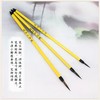 勾线笔国画专用初学工笔画鼠须花鸟描线笔黄杆描边极细瘦金体大中小楷毛笔1支 商品缩略图2