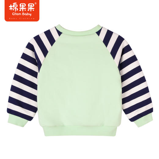 商场同款棉果果冬季男女童舒适柔软亲肤夹棉圆领套头卫衣M412180822715 商品图6