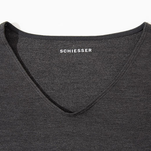 【阿米诺舒肤】SCHIESSER德国舒雅男士62.1%莫代尔粘纤28.6%腈纶+9.3%氨纶290g保暖衣套装65/19266W 商品图5