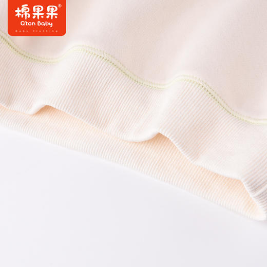 商场同款棉果果冬季女童拼色保暖加绒连帽套头卫衣M422182422615 商品图1