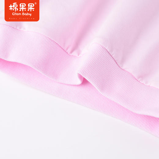 商场同款棉果果冬季女童甜美可爱保暖夹棉圆领百搭套头卫衣M422180822637 商品图1