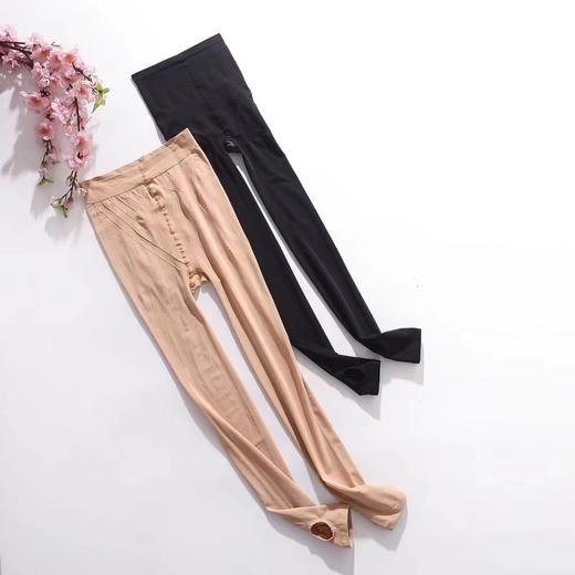 LS竹纤维加肥版亲肤连脚打底裤8835 商品图1