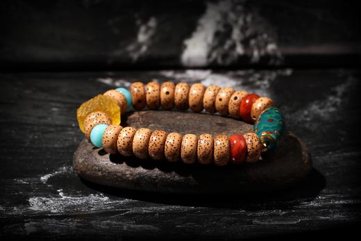 DQ0111°高品质陈籽星月菩提大漆手饰 商品图4