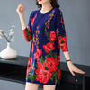 FCY SZ228针织衫印花含羊毛衫针织连衣裙 商品缩略图0