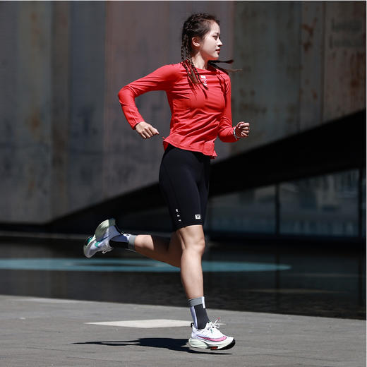 身体智慧 BODYWIT 女款 疾塑2.0 紧身肤感速干五分裤 商品图5